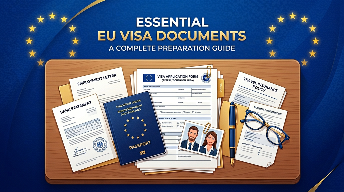 Документы для шенгенской визы 2026: полный список
