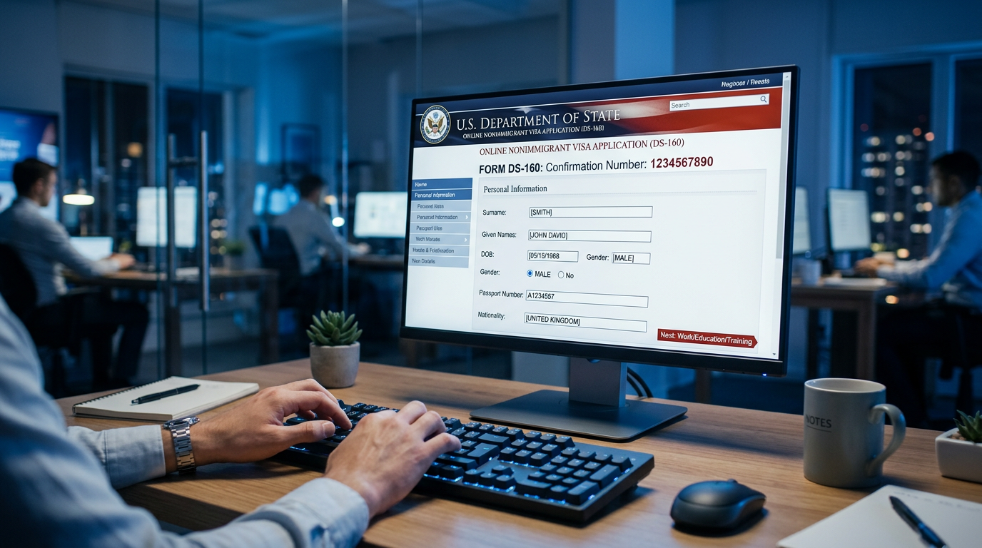 DS-160 анкетасын дұрыс толтыру — қадамдық нұсқаулық