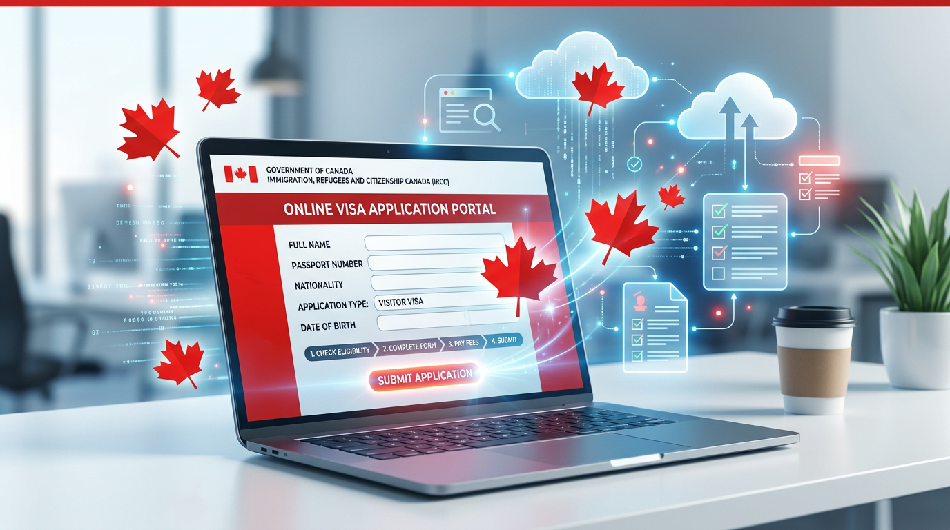 Онлайн подача на визу в Канаду — пошаговая инструкция