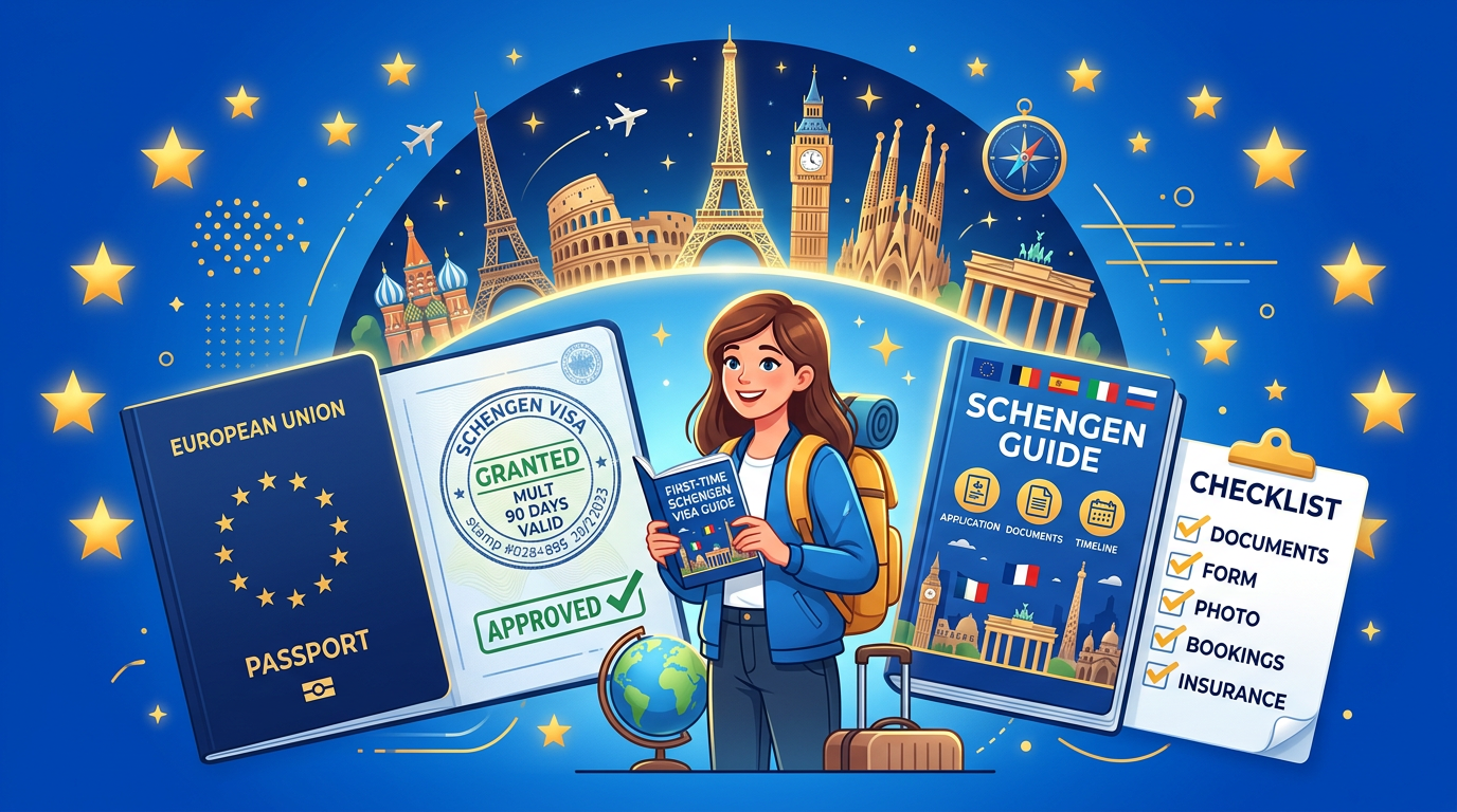Первая шенгенская виза: полное руководство 2026
