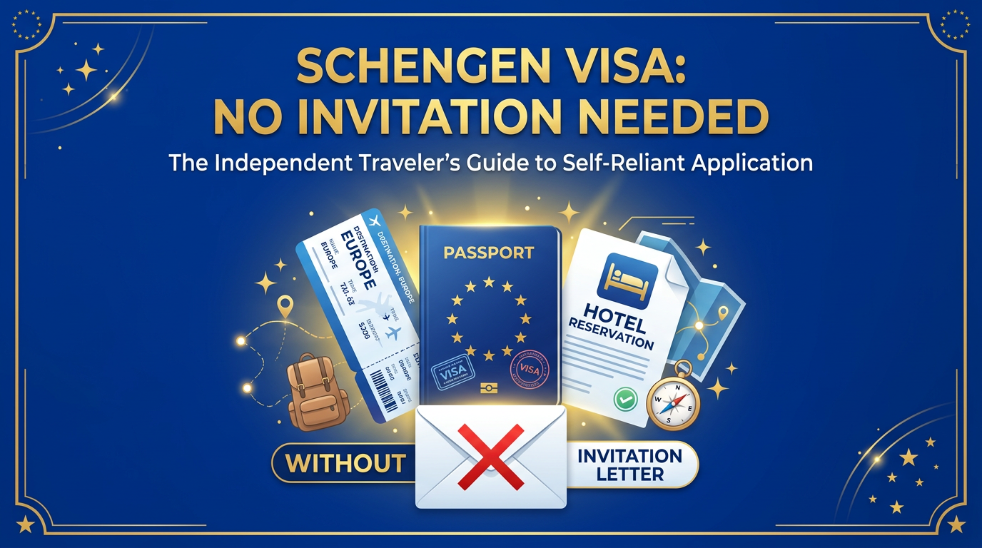 Как подать на шенгенскую визу без приглашения
