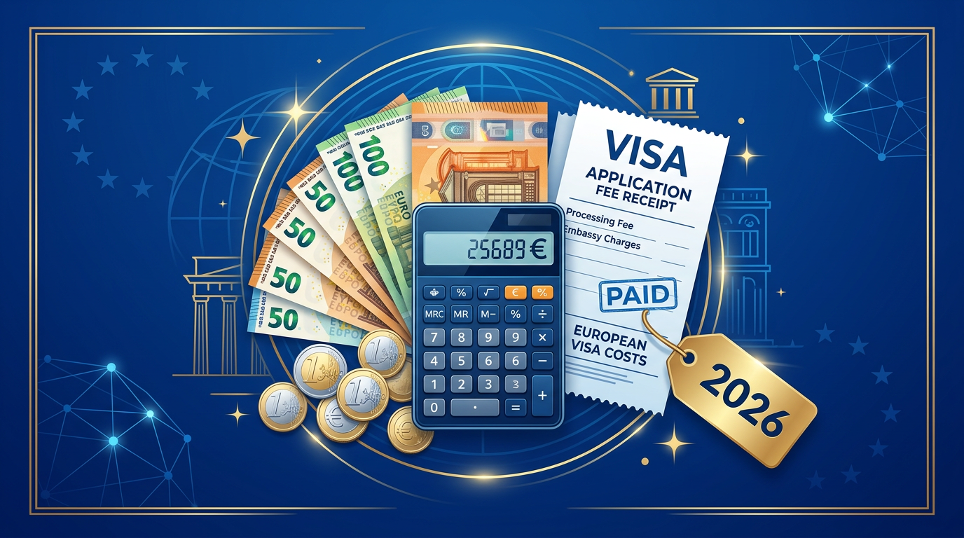 Стоимость шенгенской визы 2026: консульские и сервисные сборы